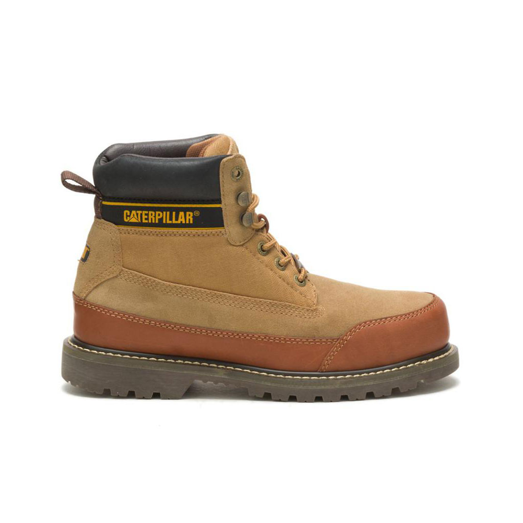 Botki Codzienne Caterpillar Cat Footwear X Nigel Cabourn Utah Damskie Brązowe | QLHBM-9702