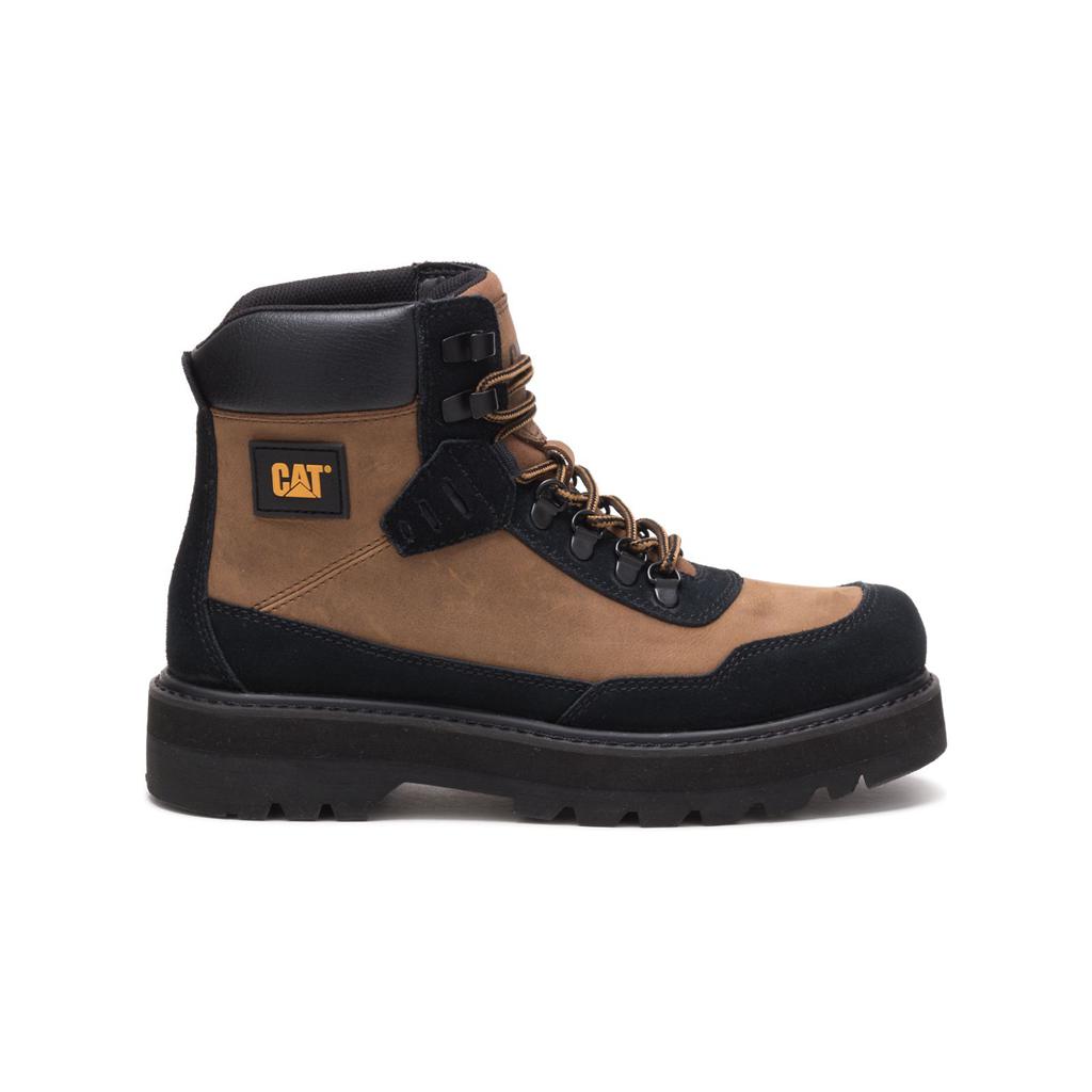 Botki Codzienne Caterpillar Conquer 2.0 Damskie Brown/Black | MSLIU-6712