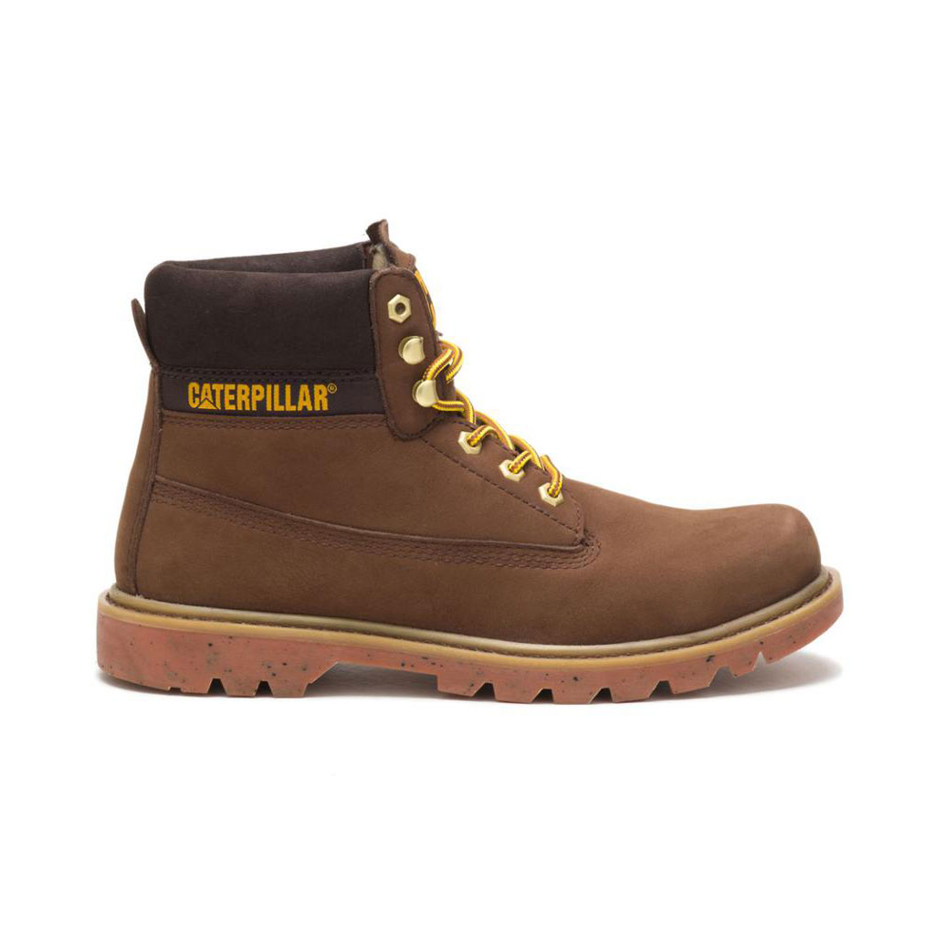 Botki Codzienne Caterpillar Ecolorado Damskie Ciemny Brązowe | CHMSU-2754