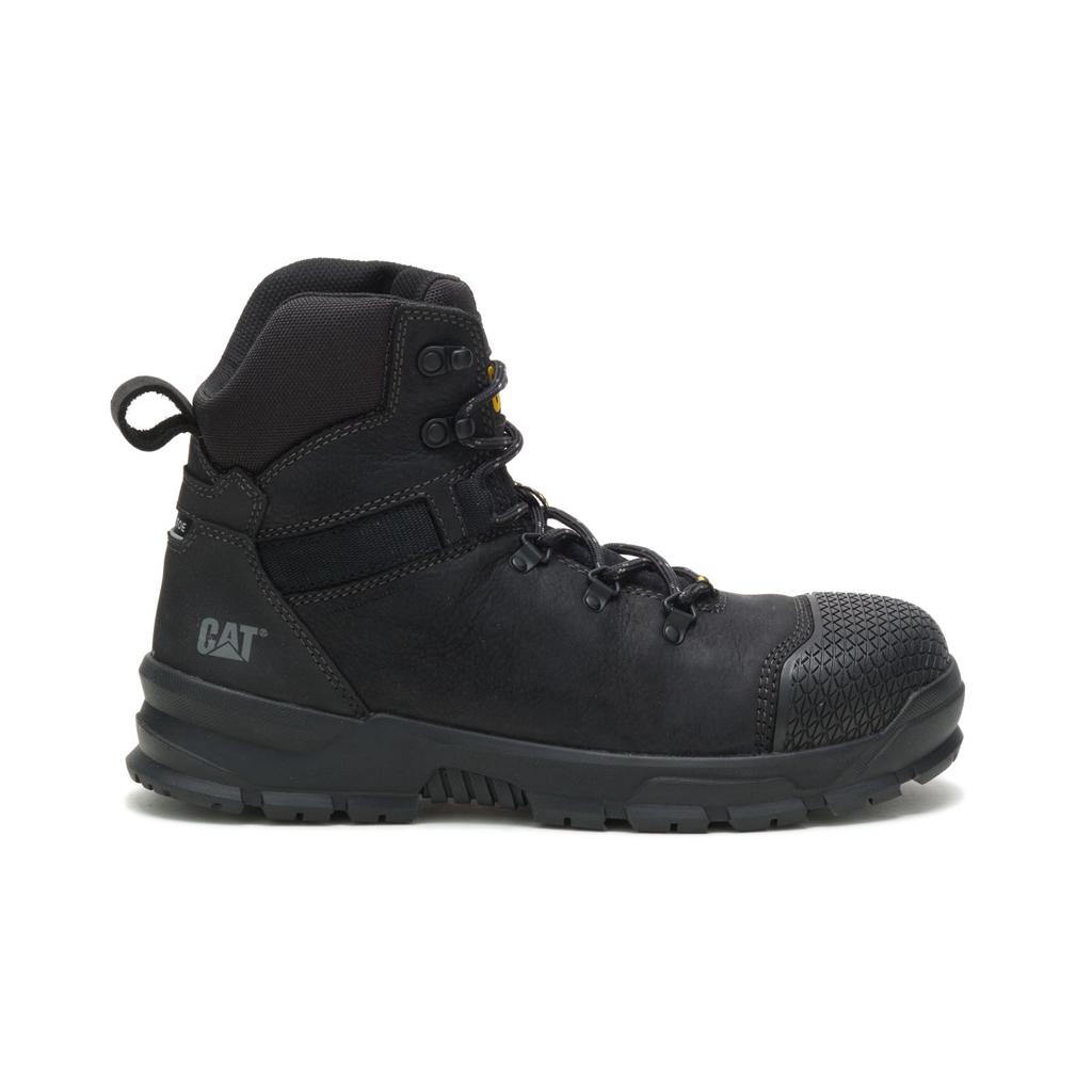 Buty Ze Stalowymi Noskami Caterpillar Accomplice X Waterproof Steel Toe Męskie Czarne | TDCEG-0564