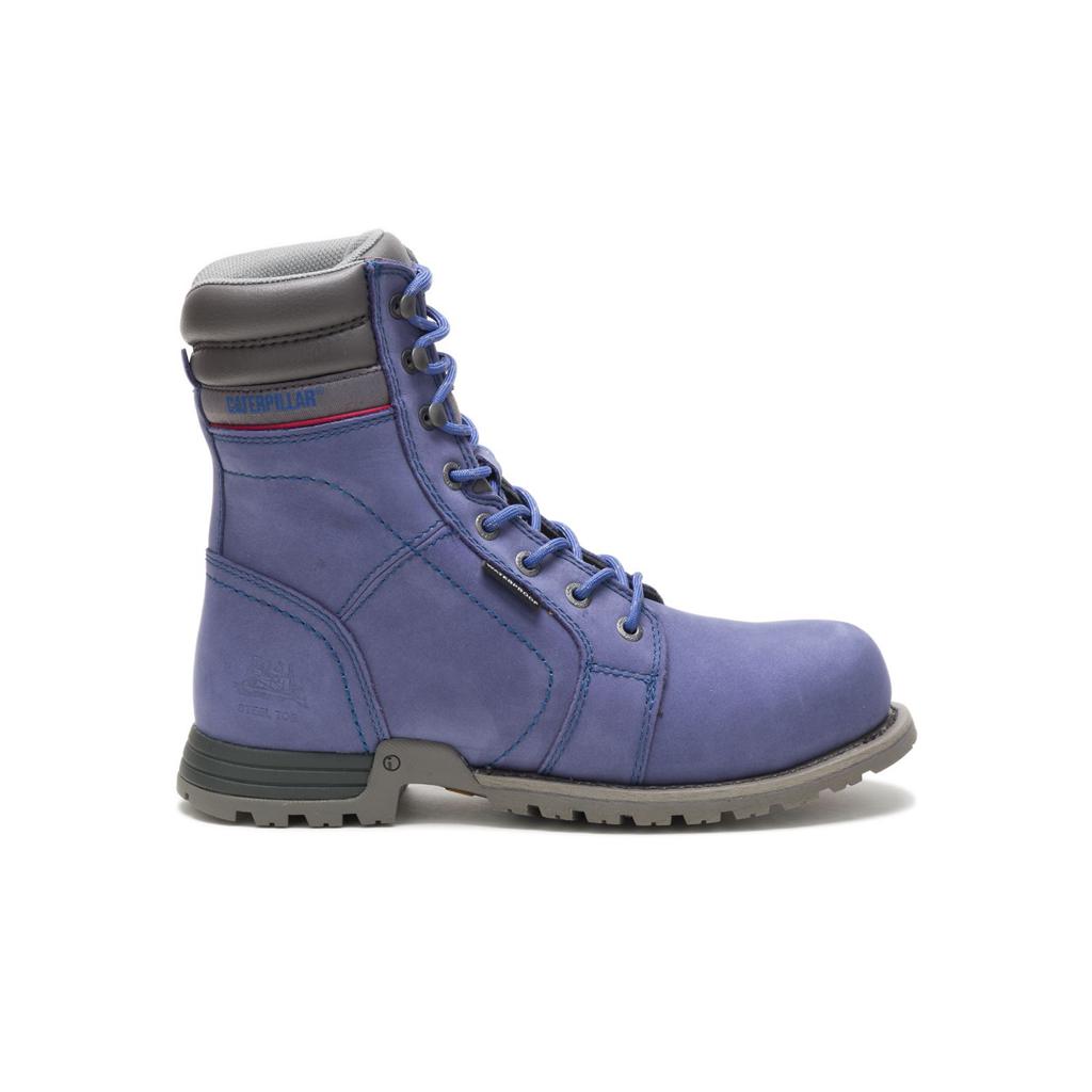 Buty Ze Stalowymi Noskami Caterpillar Echo Waterproof Steel Toe Damskie Fioletowe | MQTAS-2145