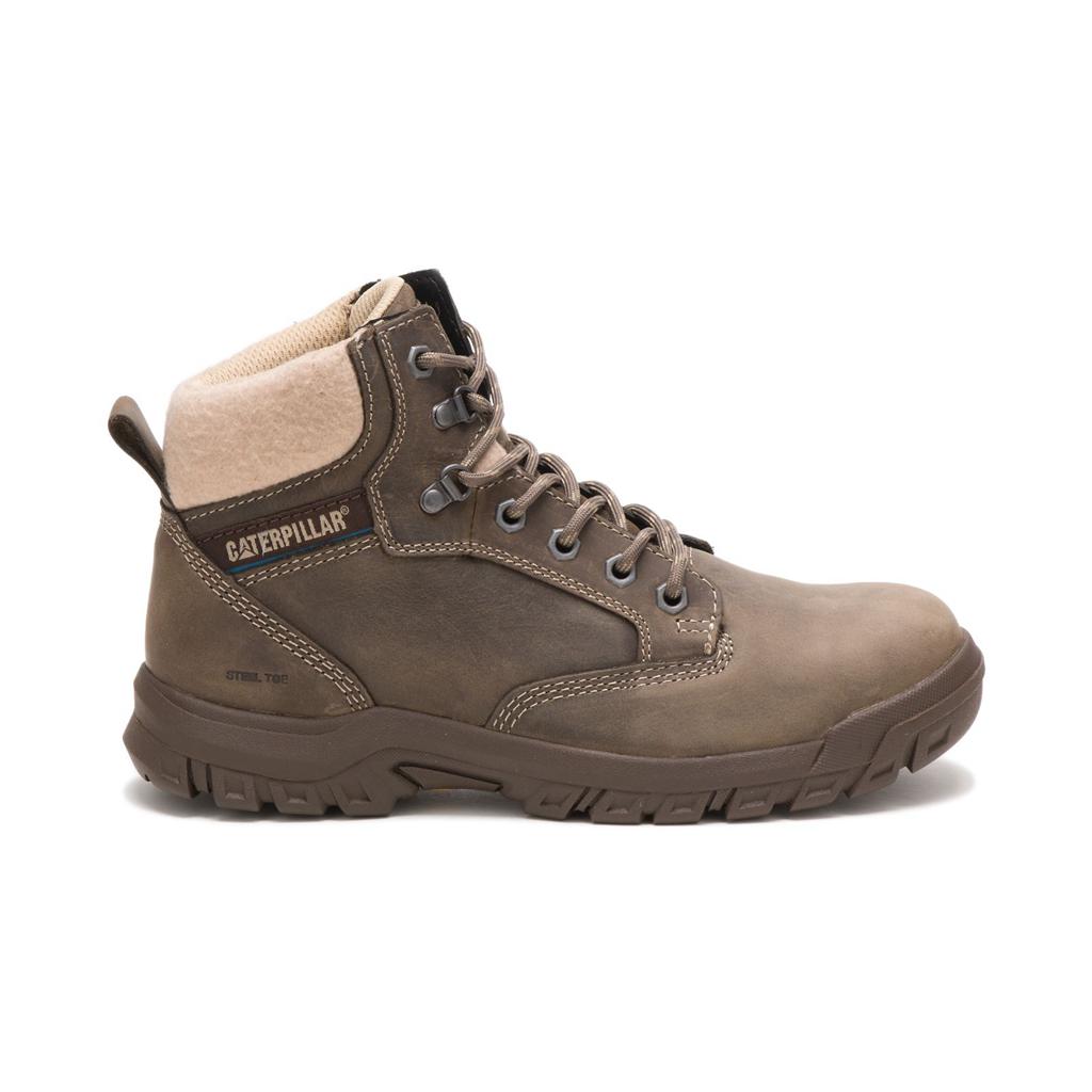 Buty Ze Stalowymi Noskami Caterpillar Tess Steel Toe Damskie Ciemny Szare | YVXOJ-4561