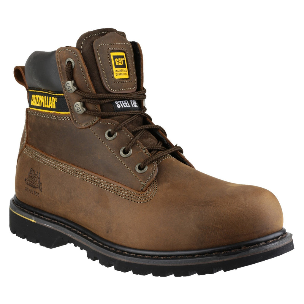 Goodyear Welted Safety Boots Caterpillar Holton Sb Męskie Brązowe | RXWPE-5814