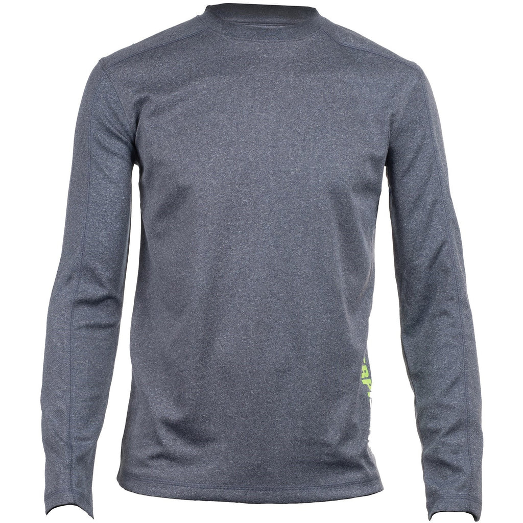 Koszulki Caterpillar Coolmax Long Sleeve Heather Męskie Granatowe | OCUZJ-7640