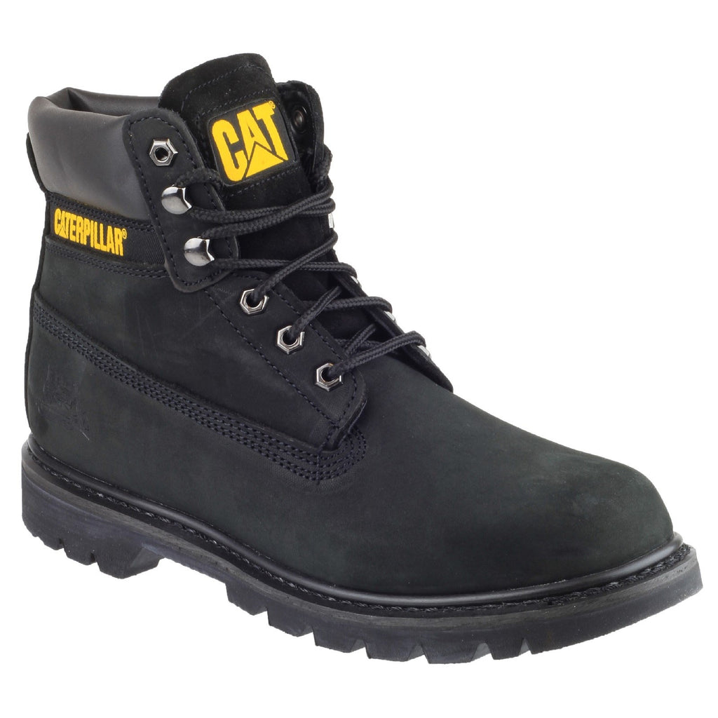 Kozaki Robocze Caterpillar Colorado Nubuck Męskie Czarne | XSYFJ-2798