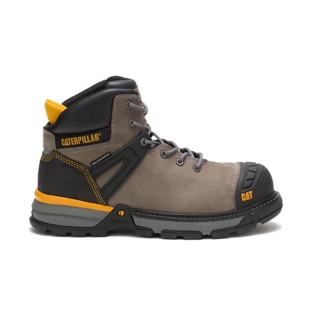 Kozaki Robocze Caterpillar Excavator Superlite Waterproof Nano Toe Csa Męskie Brown/Black | ROIUN-6952