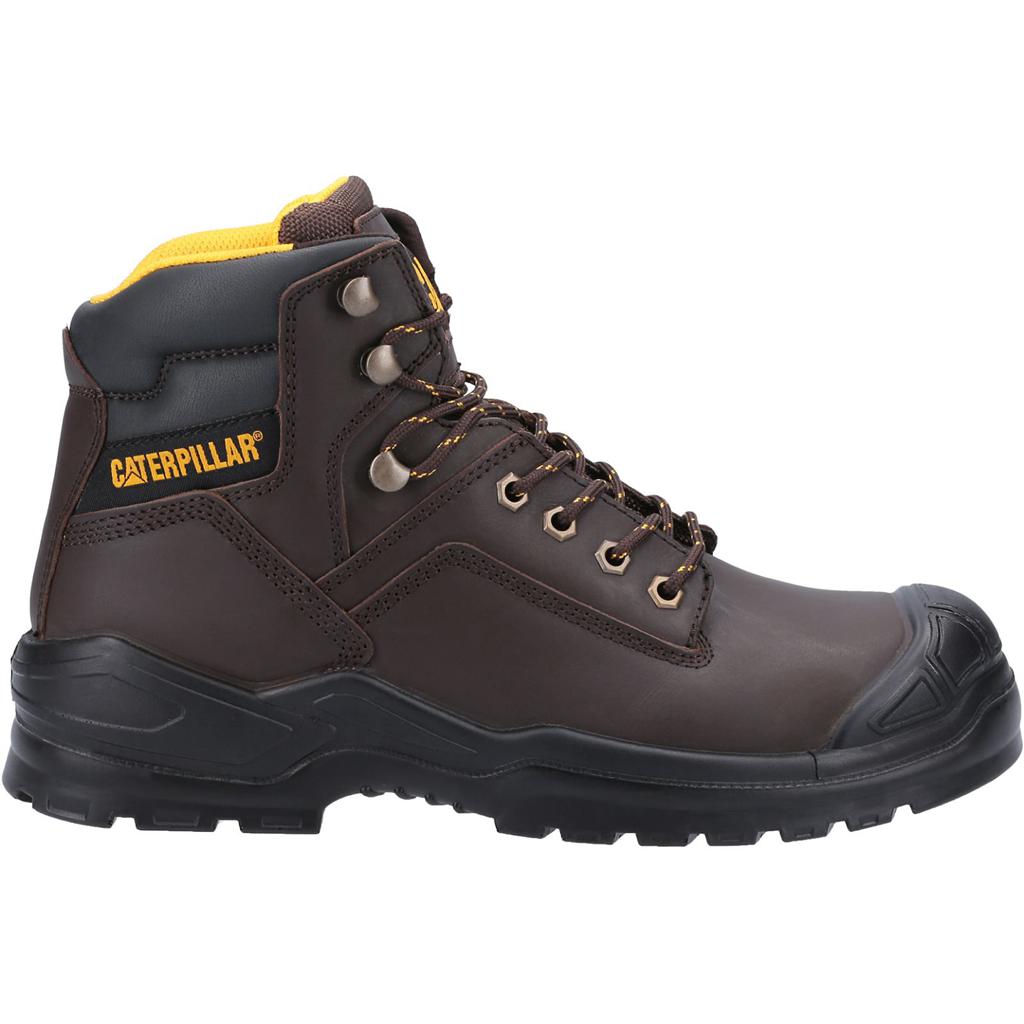 Kozaki Robocze Caterpillar Striver Bump Steel Toe S3 Src Męskie Brązowe | AETVF-5869