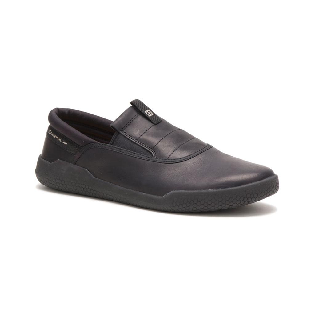 Slip On Caterpillar Hex Slip On Damskie Czarne | OSNLT-3409