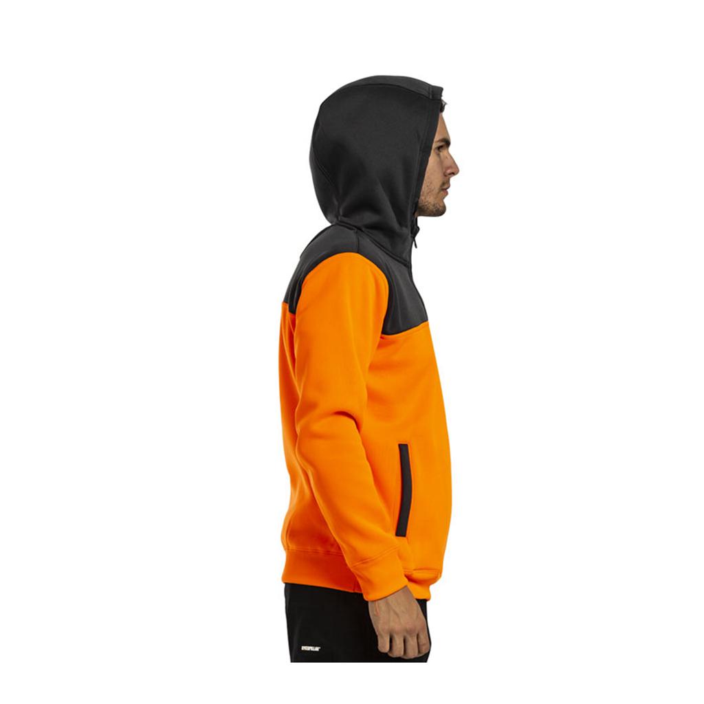 Bluzy Caterpillar Hi Vis Męskie Orange/Grey | HVOEP-7530