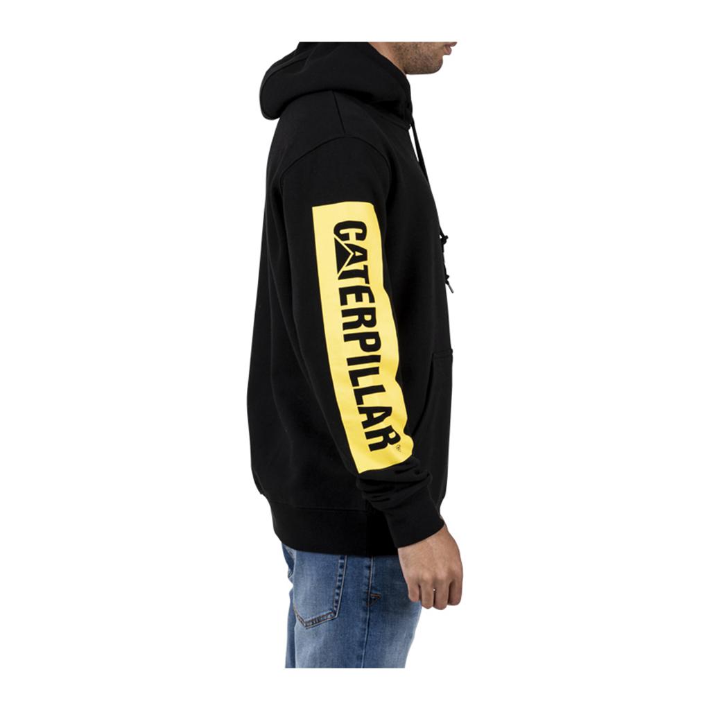 Bluzy Caterpillar Triton Block Hoody Męskie Black/Yellow | XUEKI-1046