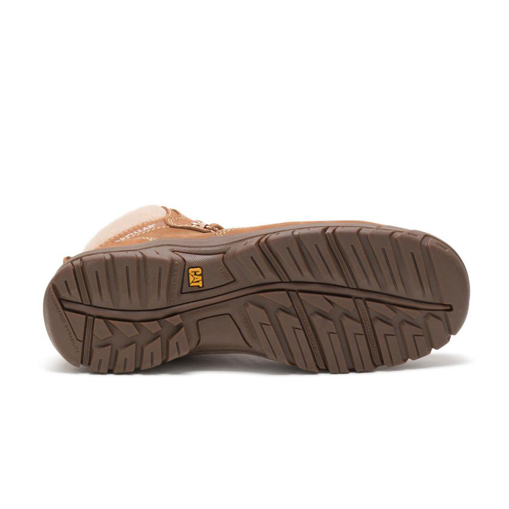 Buty Chukka Caterpillar Tess Steel Toe Damskie Brązowe | YANRF-3517