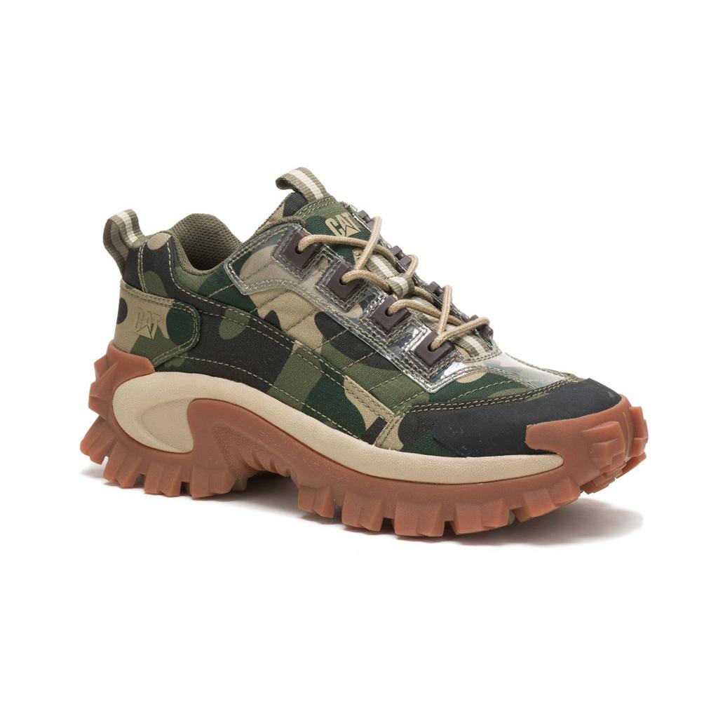 Buty Codzienne Caterpillar Intruder Damskie Camo | EZDWC-3725