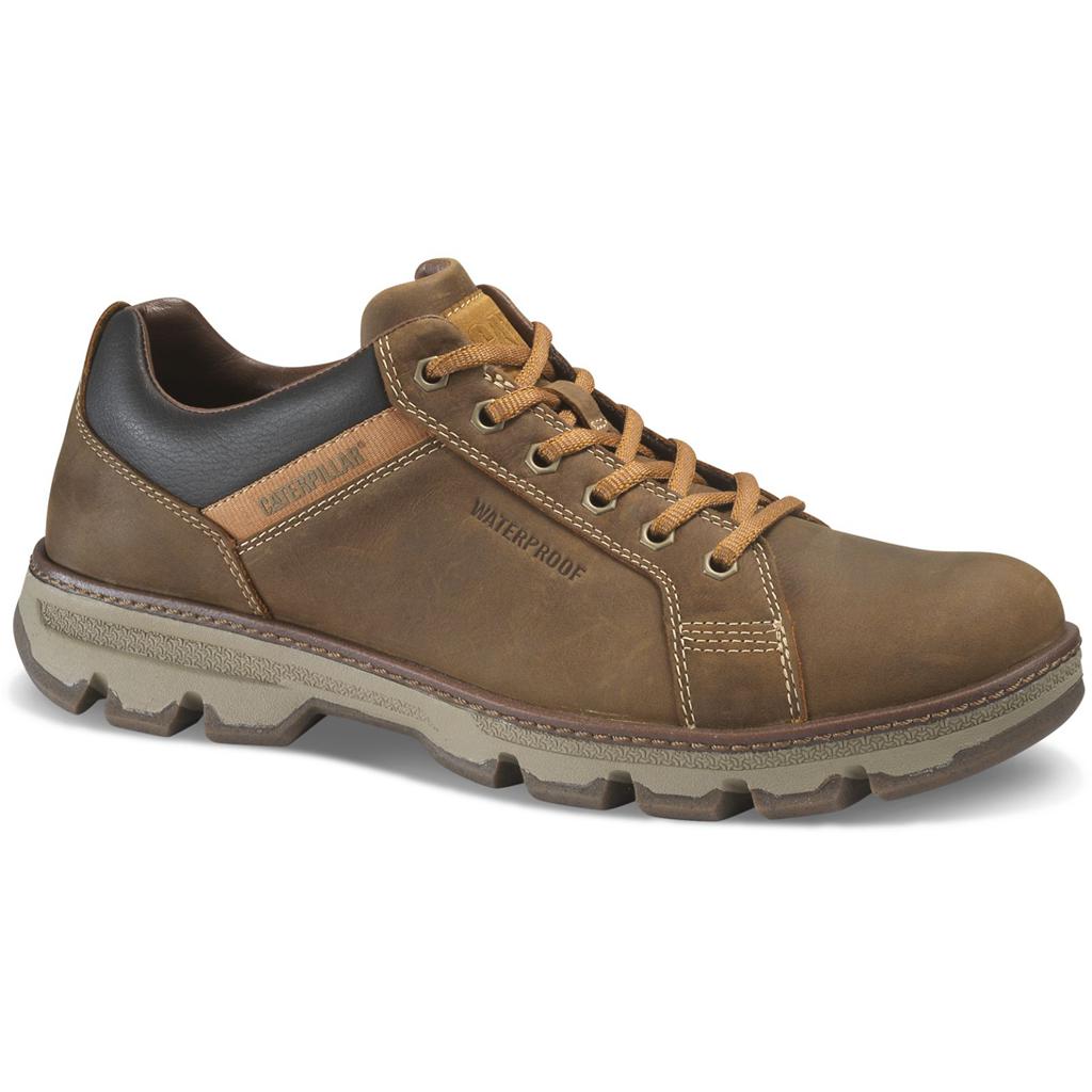 Buty Codzienne Caterpillar Sterling Waterproof Męskie Brązowe | LKGMB-8104