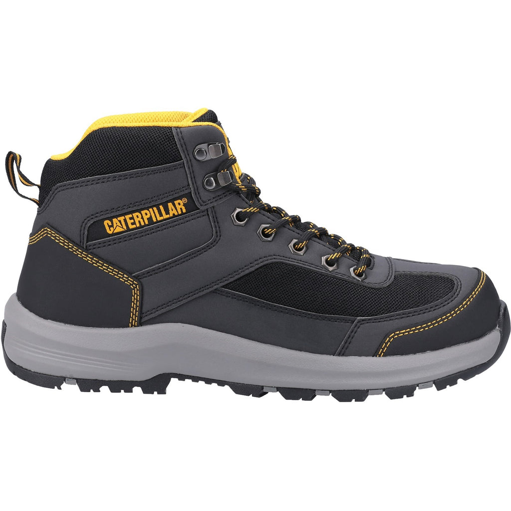 Buty Ochronne Caterpillar Elmore Mid Hiker S1 Męskie Szare | MBUOZ-8791