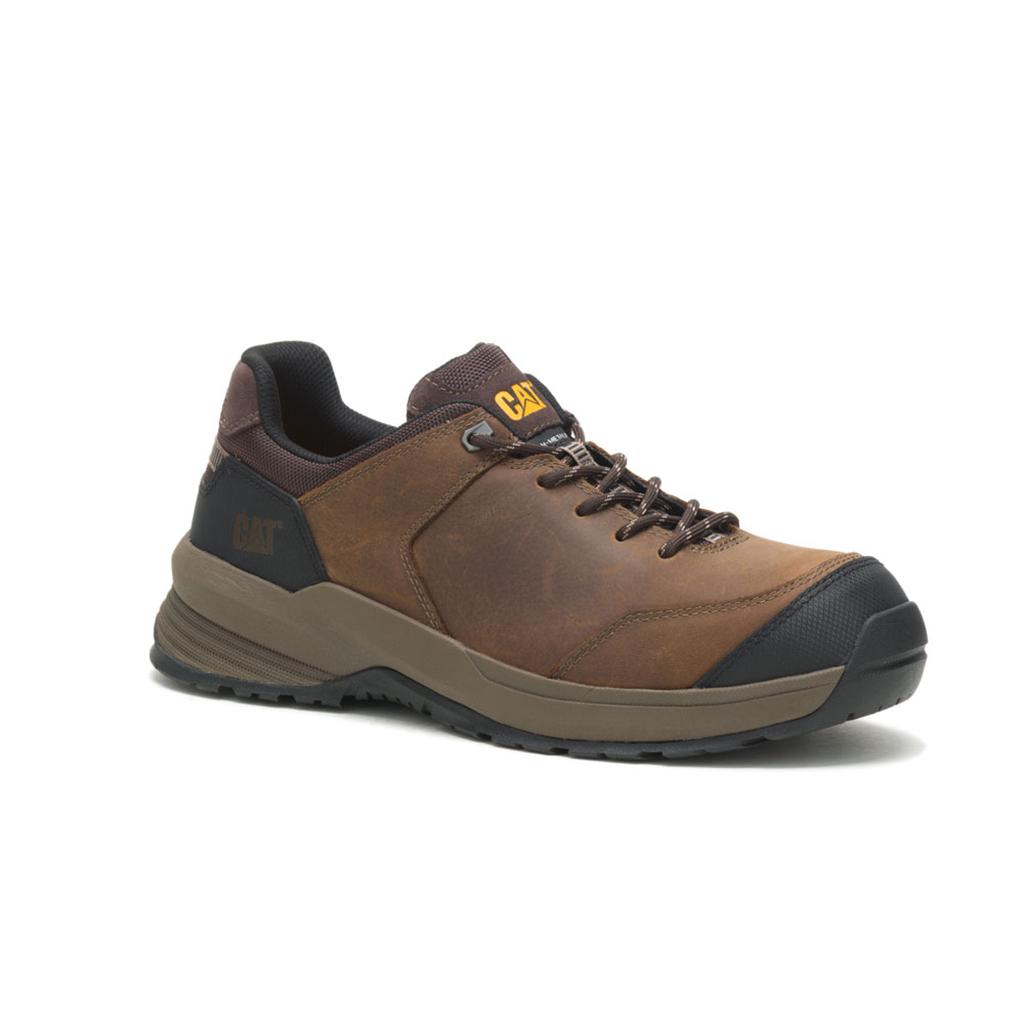 Buty Ochronne Caterpillar Streamline 2.0 Leather Ct / Astm/Comp Toe Męskie Brązowe | IXELK-5934