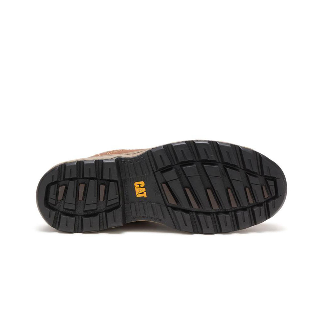 Buty Pull On Caterpillar Pelton - Comfortables Męskie Ciemny Beżowe | XNSDP-9645