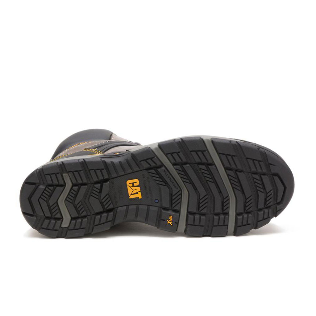 Buty Wodoodporne Caterpillar Excavator Superlite Waterproof Carbon Composite Toe Męskie Szare | AGDJX-3298