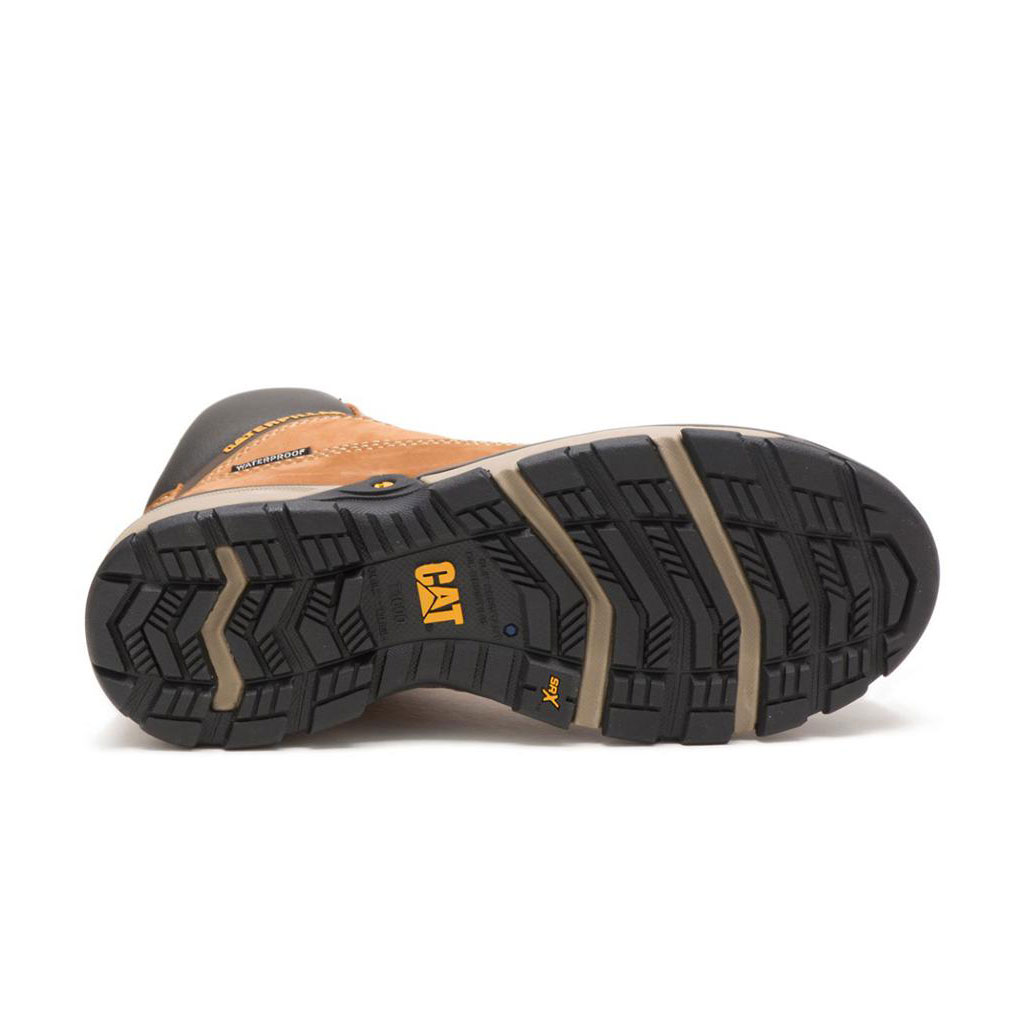 Buty Wodoodporne Caterpillar Excavator Superlite Waterproof Carbon Composite Toe Damskie Brązowe | IQWYK-1836