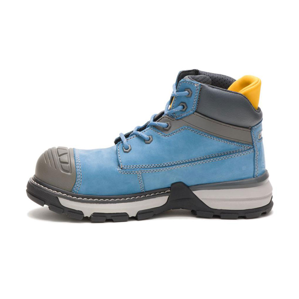 Buty Wodoodporne Caterpillar Excavator Superlite Waterproof Carbon Composite Toe Damskie Niebieskie | XMQZO-2035