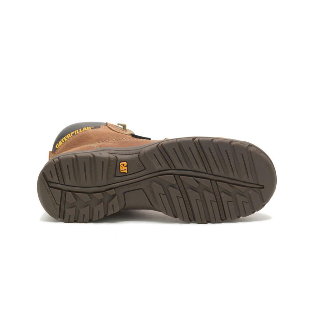 Buty Wodoodporne Caterpillar Resorption Waterproof Composite Toe Damskie Brązowe | ZUHNX-4601