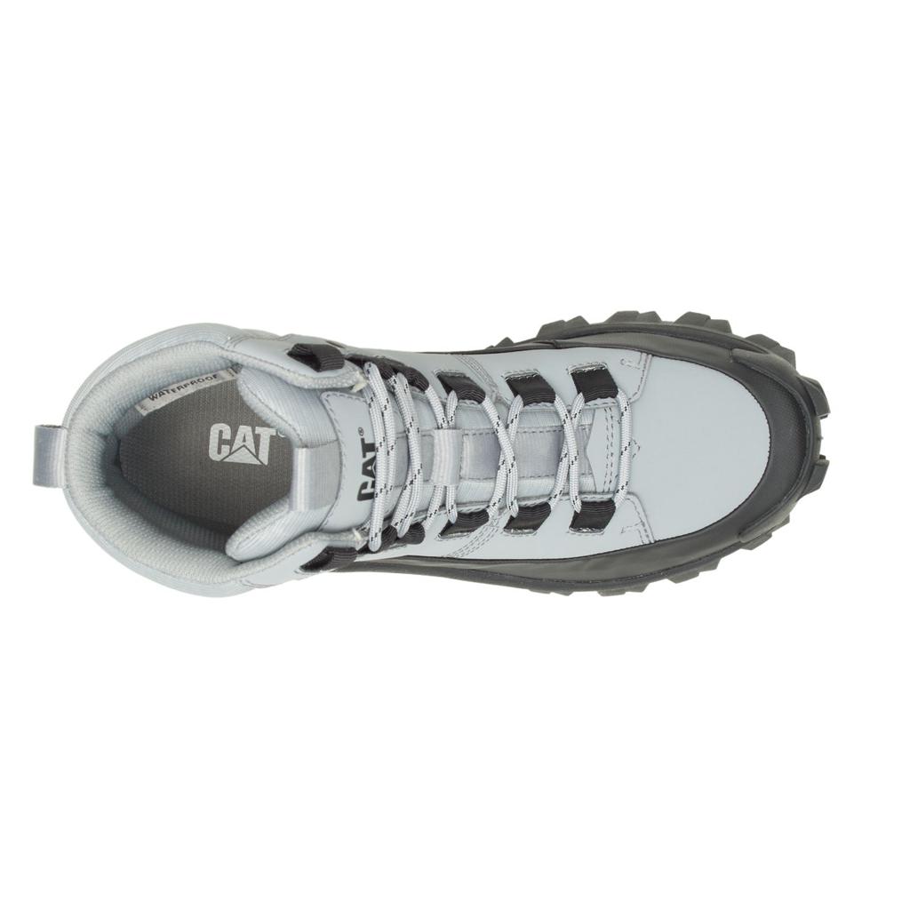 Buty Wodoodporne Caterpillar Trespass Waterproof Galosh Męskie Grey/Black | DEVXA-5402