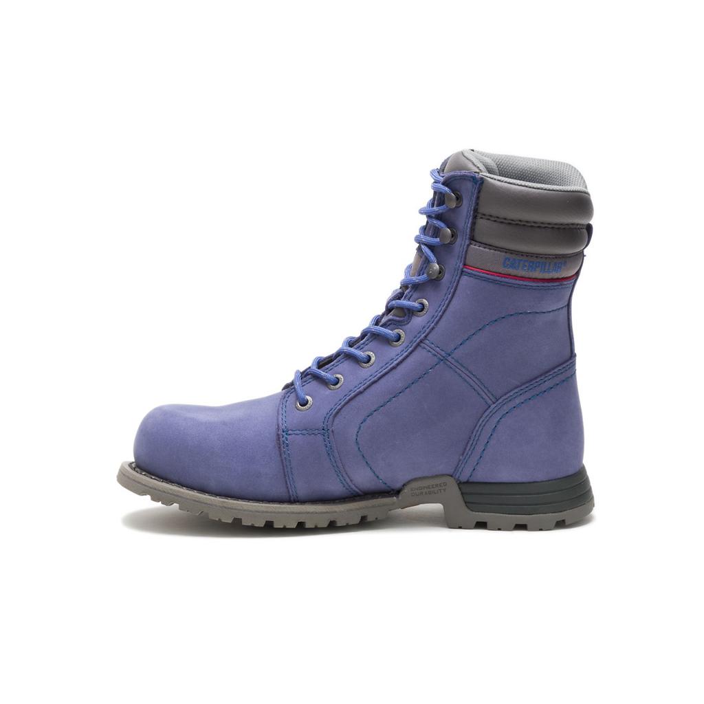 Buty Ze Stalowymi Noskami Caterpillar Echo Waterproof Steel Toe Damskie Fioletowe | MQTAS-2145