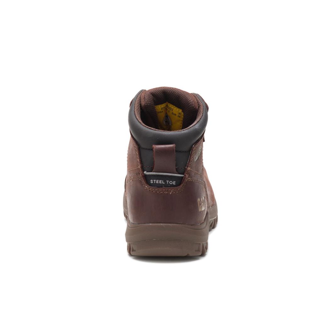 Buty Ze Stalowymi Noskami Caterpillar Mae Steel Toe Waterproof Damskie Brązowe | QVDFE-4897