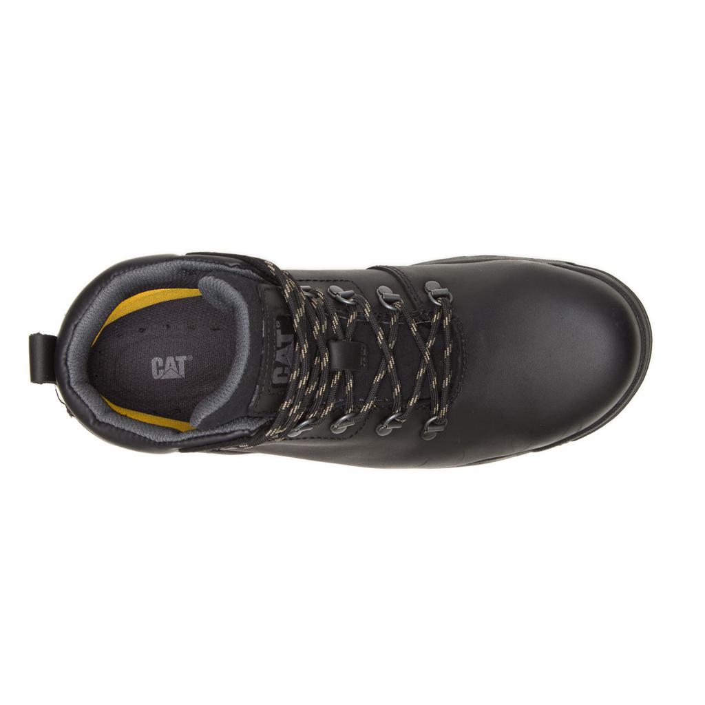 Buty Ze Stalowymi Noskami Caterpillar Mae Steel Toe Waterproof Damskie Czarne | WXCPD-6294