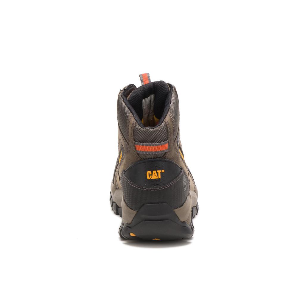 Buty Ze Stalowymi Noskami Caterpillar Navigator Mid Waterproof Steel Toe Męskie Ciemny Szare | XPLGD-2574