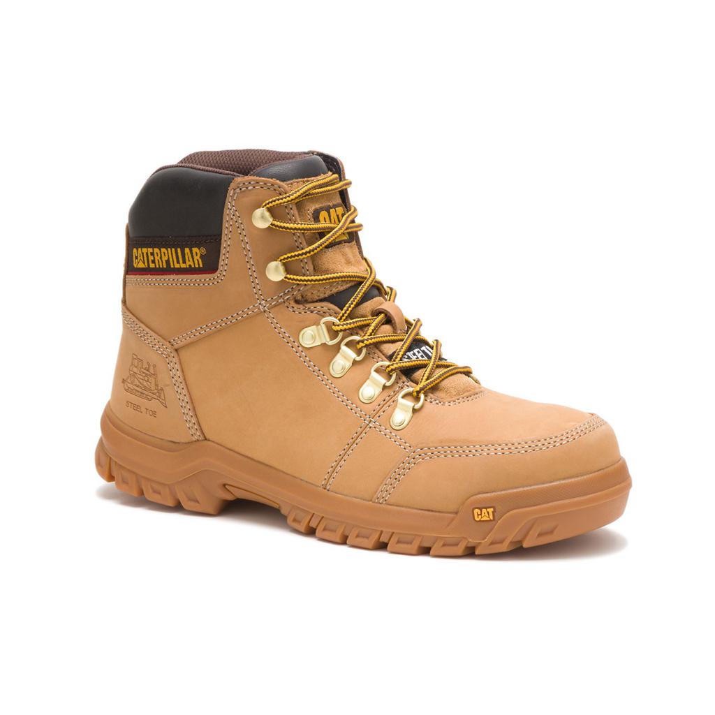 Buty Ze Stalowymi Noskami Caterpillar Outline Steel Toe Męskie Pomarańczowe | ENBHM-8601