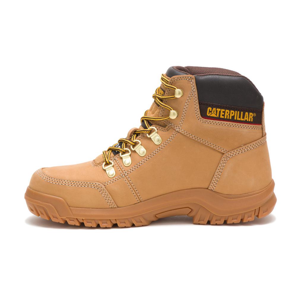 Buty Ze Stalowymi Noskami Caterpillar Outline Steel Toe Męskie Pomarańczowe | ENBHM-8601