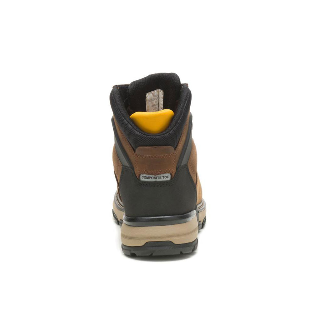 Buty Zimowe Caterpillar Excavator Superlite Waterproof Thinsulate™ Carbon Composite Toe Męskie Ciemny Brązowe | WCVNF-3072