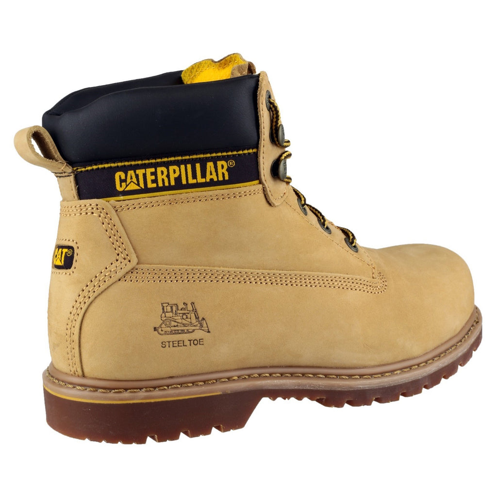 Goodyear Welted Safety Boots Caterpillar Holton Sb Męskie Brązowe | LAJYV-3140