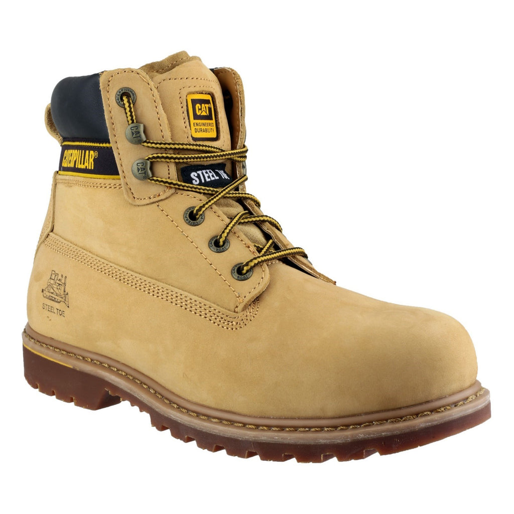 Goodyear Welted Safety Boots Caterpillar Holton Sb Męskie Brązowe | LAJYV-3140