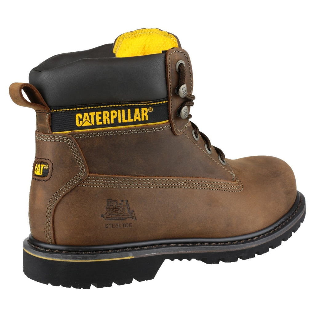 Goodyear Welted Safety Boots Caterpillar Holton Sb Męskie Brązowe | RXWPE-5814