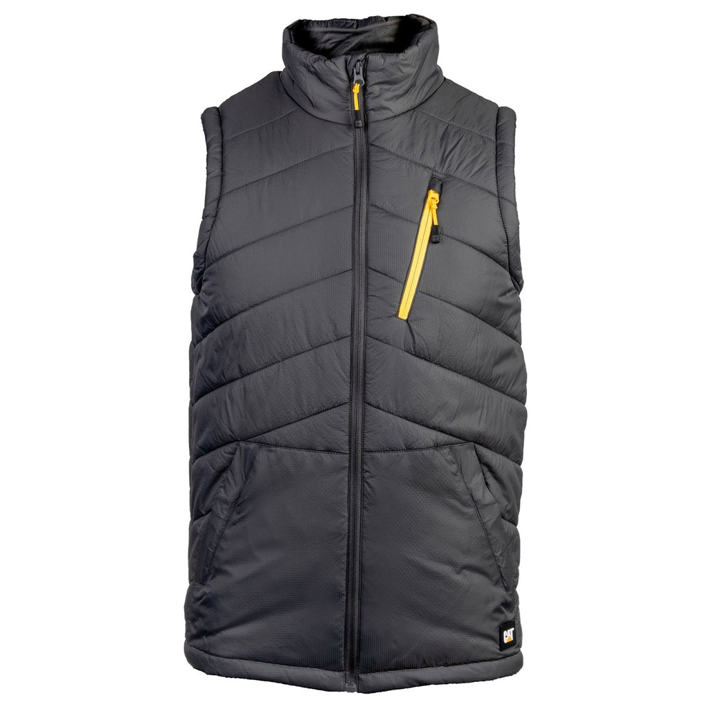 Kamizelki Ocieplane Caterpillar Essentials Body Warmer Męskie Ciemny Szare | KIFSX-9584