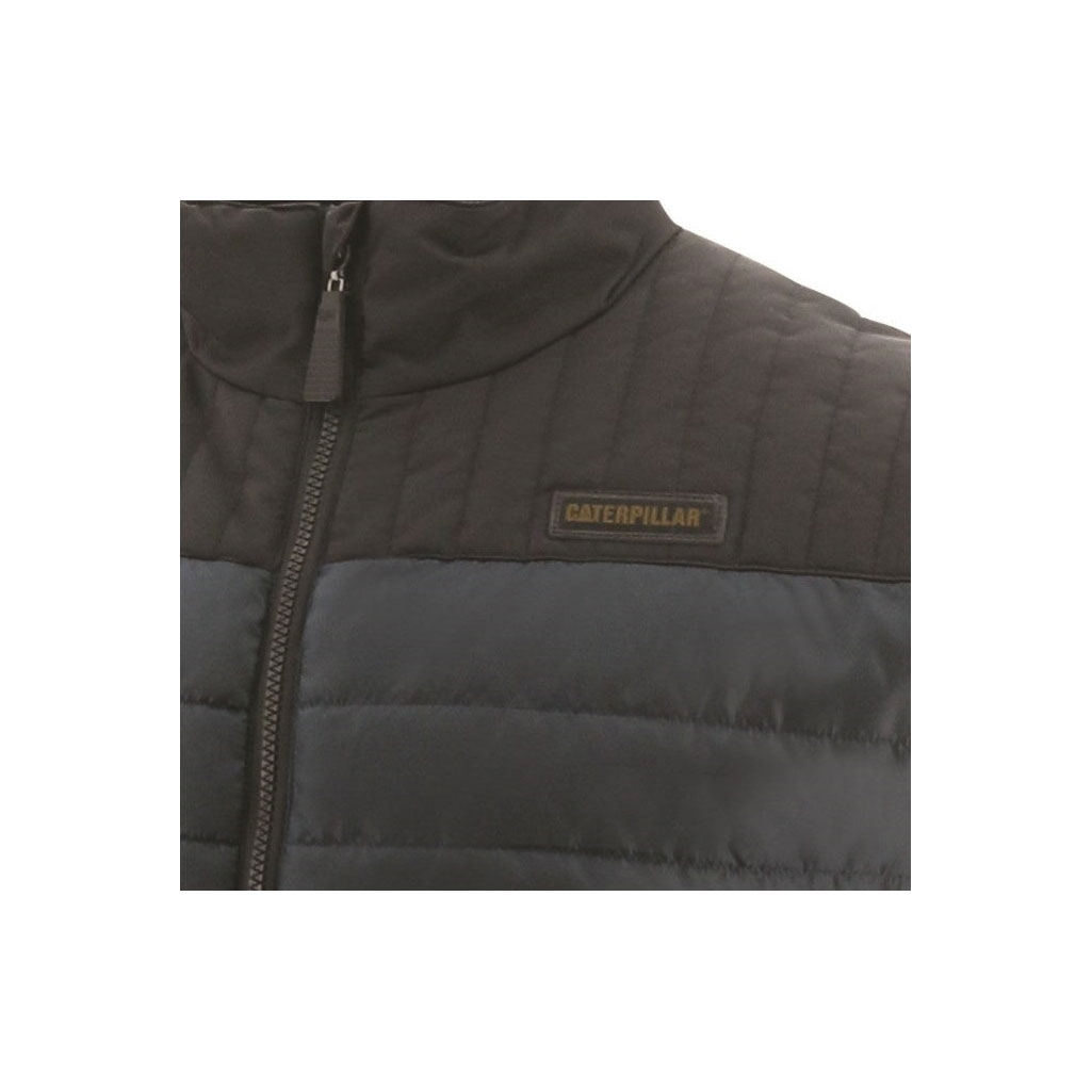 Kamizelki Ocieplane Caterpillar Squall Body Warmer Męskie Ciemny Czarne | WBDIQ-1736