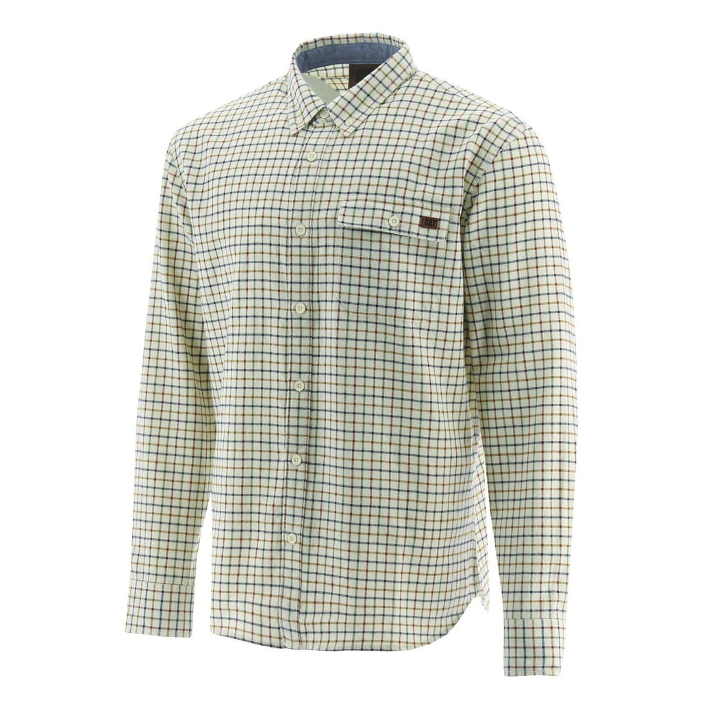 Koszule Caterpillar Tattersall Button Down Męskie Kolorowe | MGZWL-4596