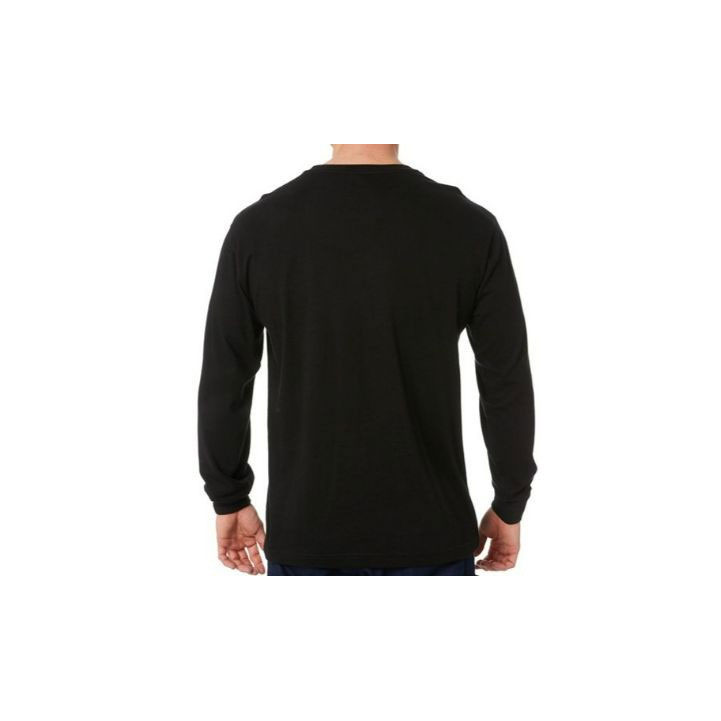 Koszulki Caterpillar Icon Block Long Sleeve Męskie Czarne Żółte | SMOWE-3954