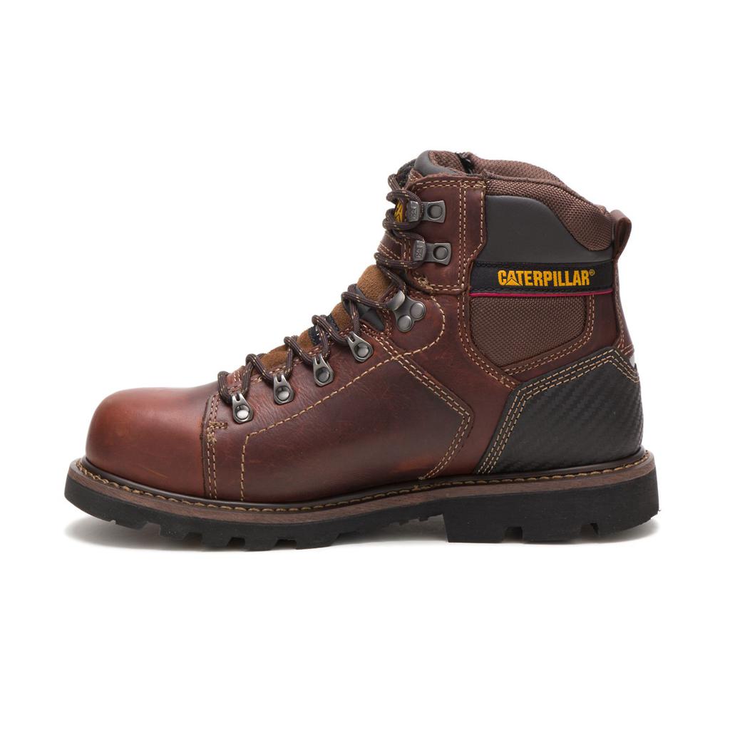 Kozaki Robocze Caterpillar Alaska 2.0 Steel Toe Męskie Brązowe | PKRNS-2467