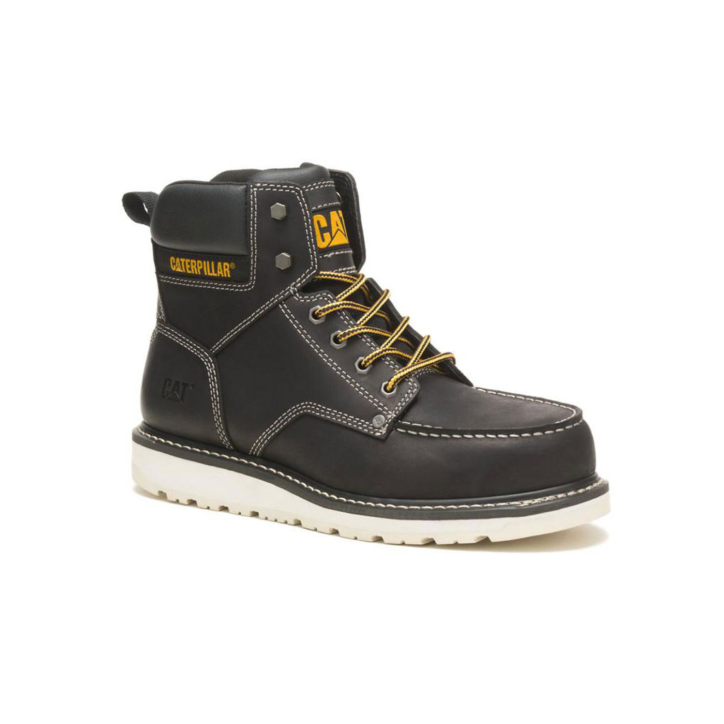 Kozaki Robocze Caterpillar Calibrate Steel Toe Męskie Czarne | EFUST-7305