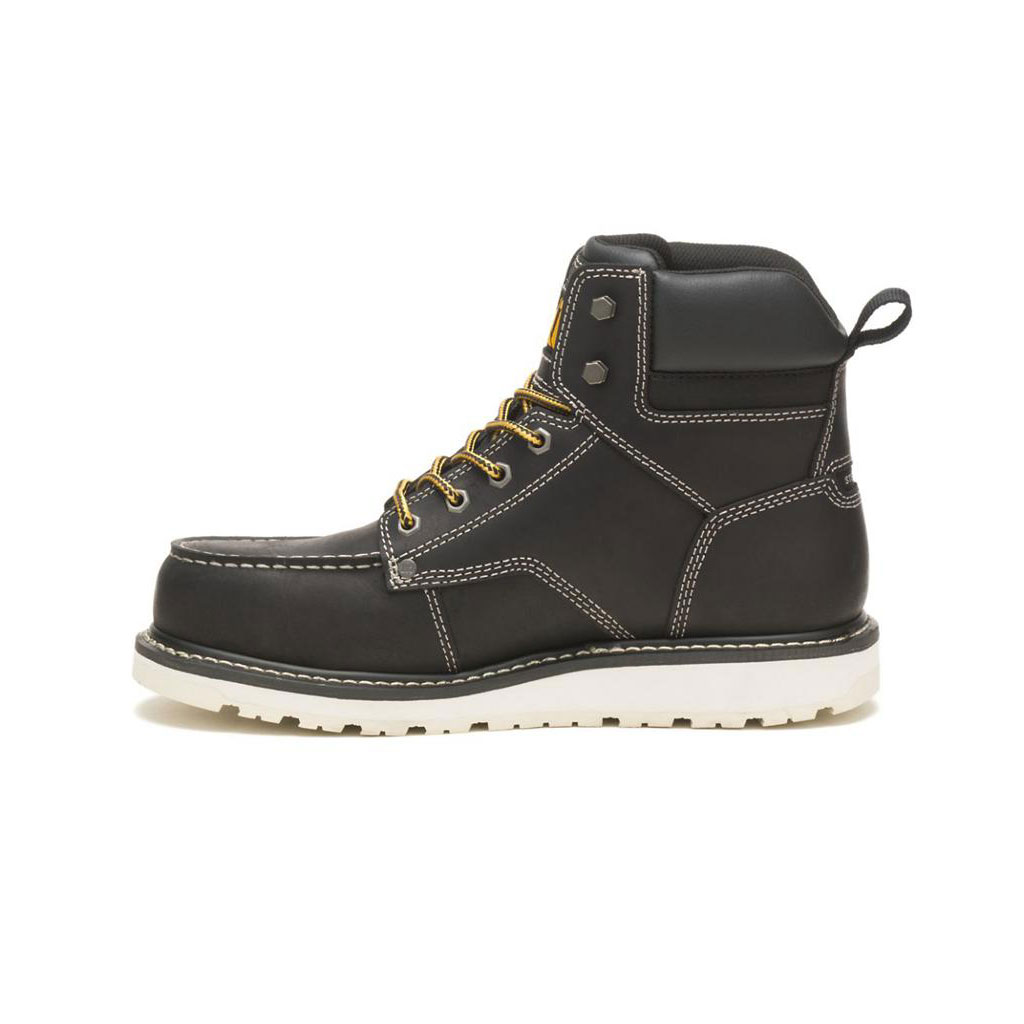 Kozaki Robocze Caterpillar Calibrate Steel Toe Męskie Czarne | EFUST-7305