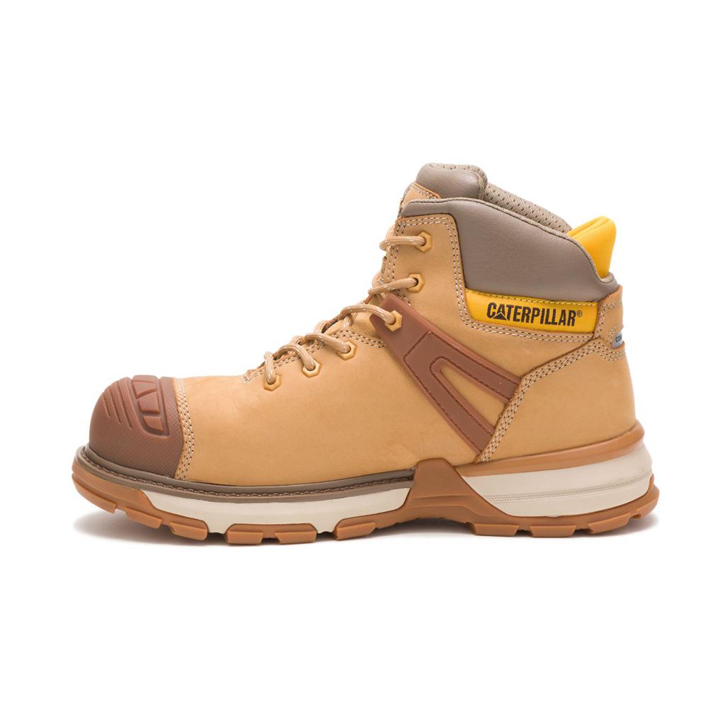 Kozaki Robocze Caterpillar Excavator Superlite Waterproof Nano Toe Męskie Pomarańczowe | DOKQZ-0726