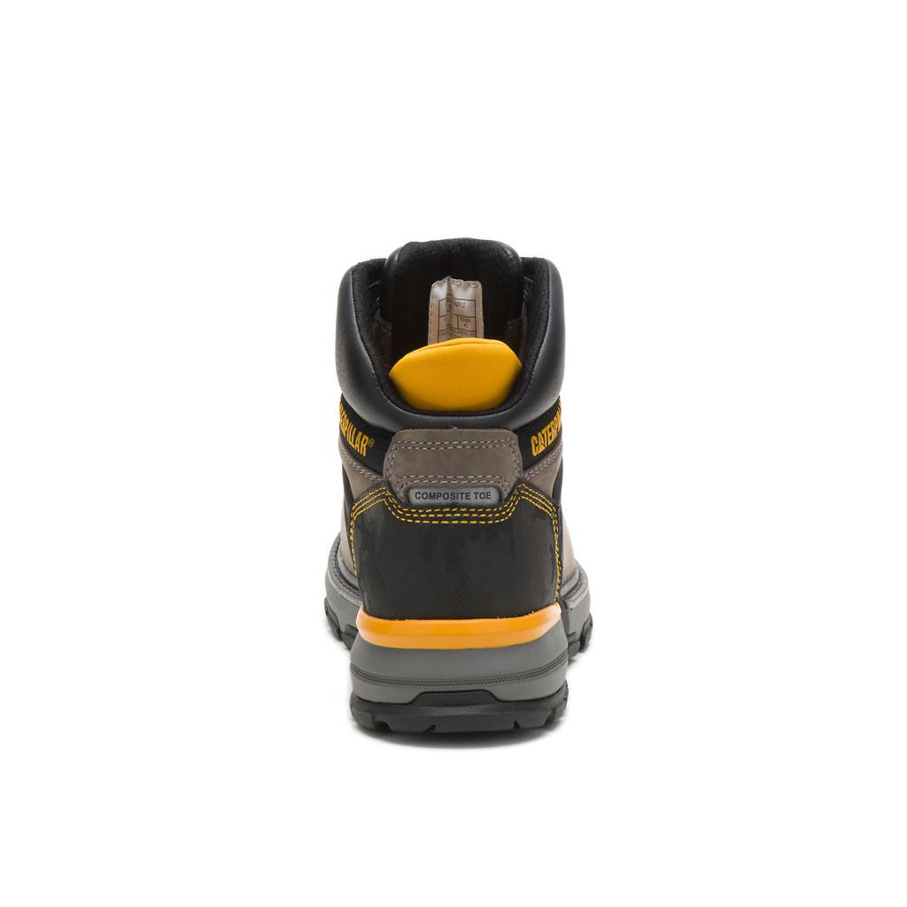 Kozaki Robocze Caterpillar Excavator Superlite Waterproof Nano Toe Csa Męskie Brązowe | IZCAX-2987