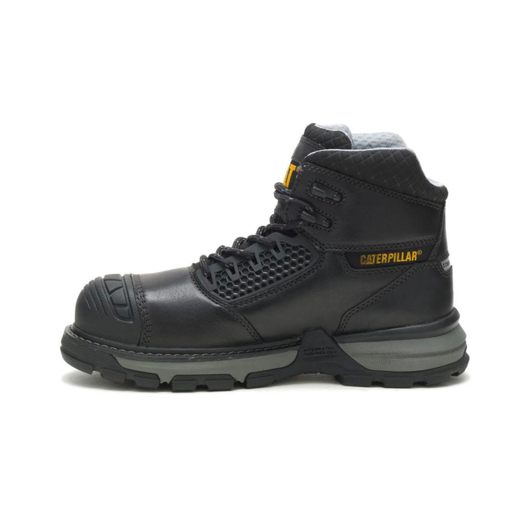 Kozaki Robocze Caterpillar Excavator Superlite Cool Carbon Composite Toe Damskie Czarne | UTEHK-7892