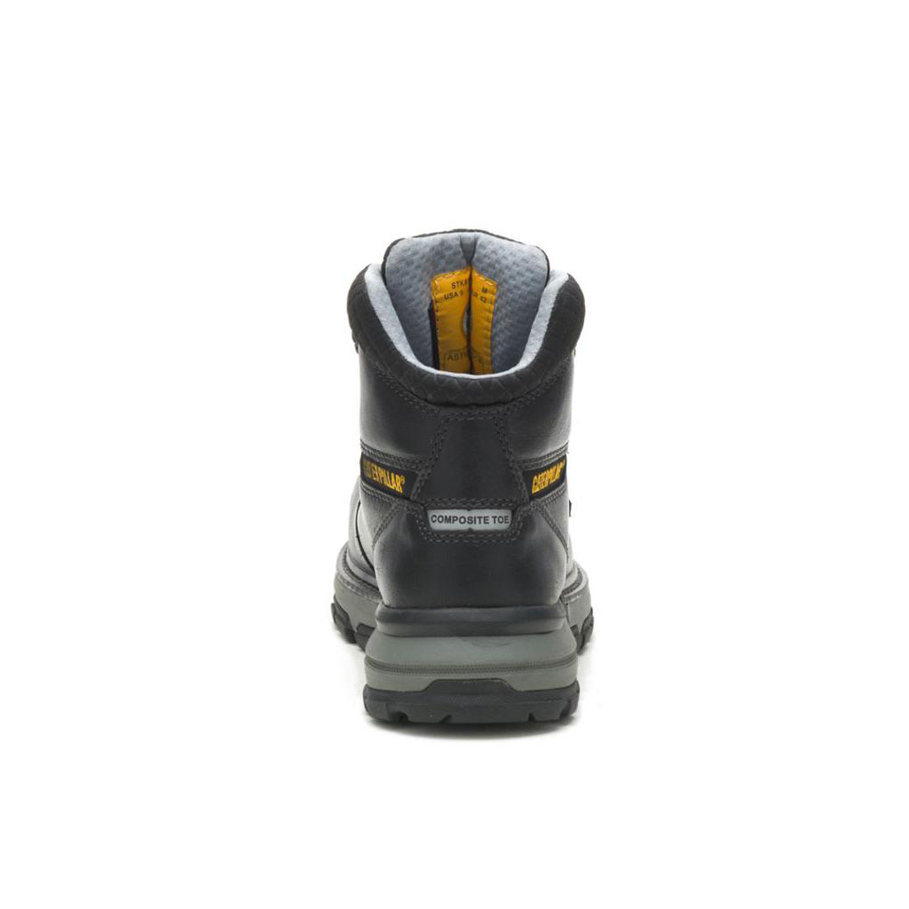 Kozaki Robocze Caterpillar Excavator Superlite Cool Carbon Composite Toe Damskie Czarne | UTEHK-7892