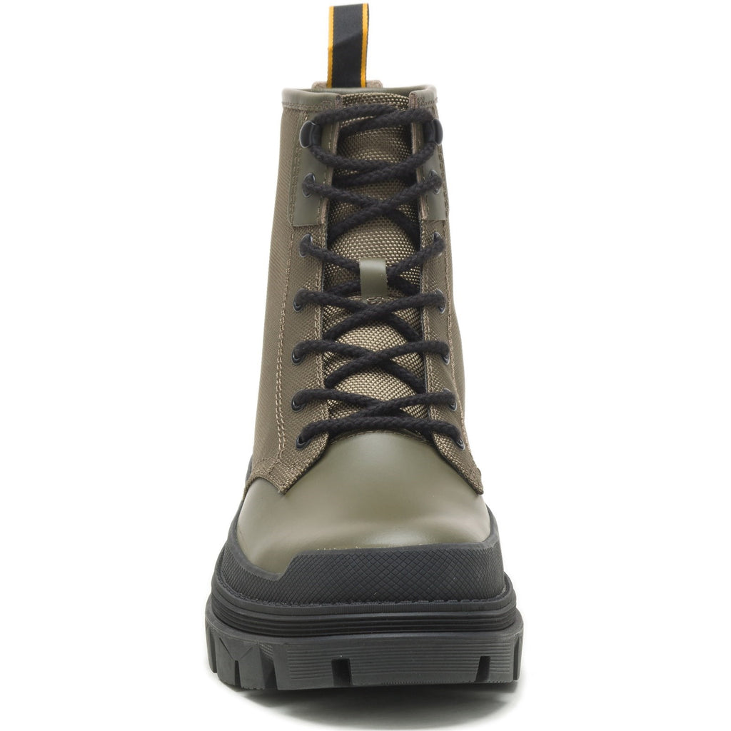 Kozaki Robocze Caterpillar Hardwear Hi Olive Night Męskie Oliwkowe | KEBAU-5271