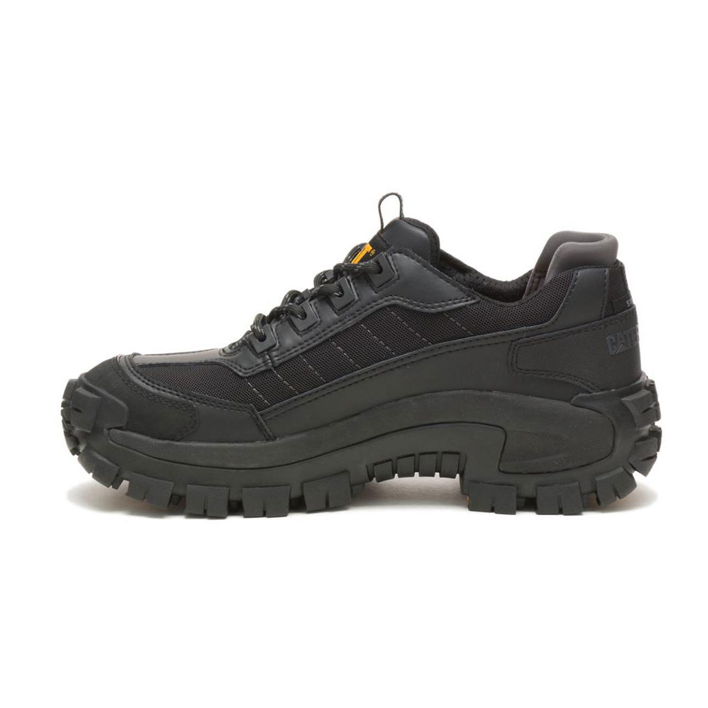 Kozaki Robocze Caterpillar Invader Steel Toe Męskie Czarne | QRMLK-8732