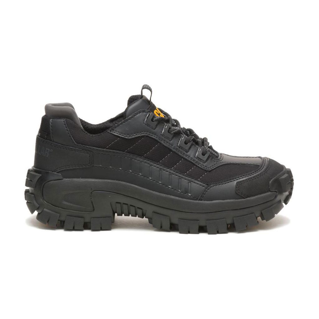 Kozaki Robocze Caterpillar Invader Steel Toe Męskie Czarne | QRMLK-8732