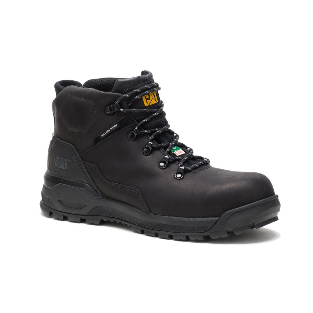 Kozaki Robocze Caterpillar Kinetic Ice+ Waterproof Thinsulate™ Composite Toe Csa Męskie Czarne | FUHAG-7028